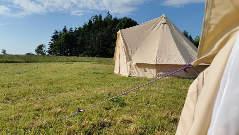 Glamping-Zelt bei Holmely