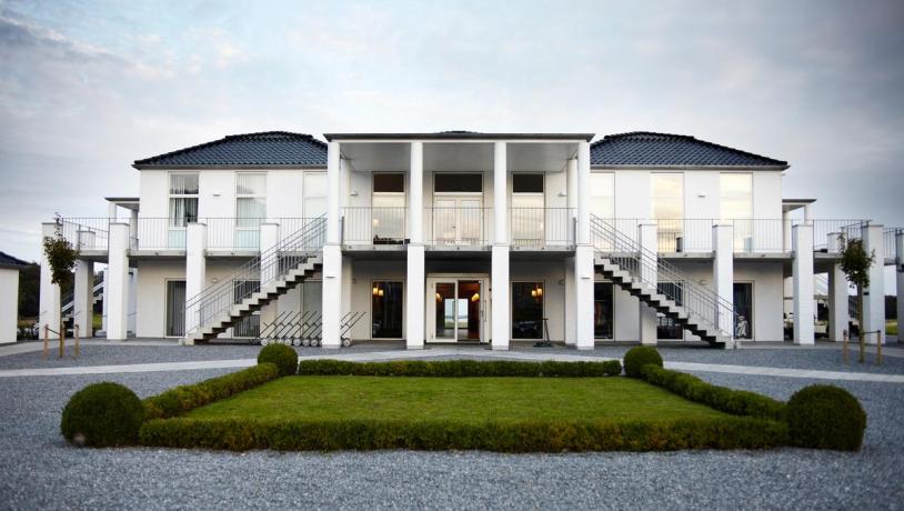 Blick auf den Stensballegaard Golfklub