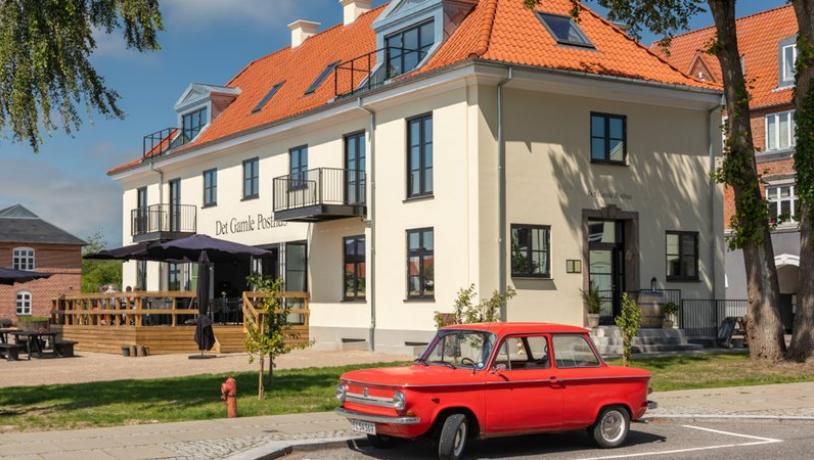 Das Restaurant im alten Postamt von Brædstrup