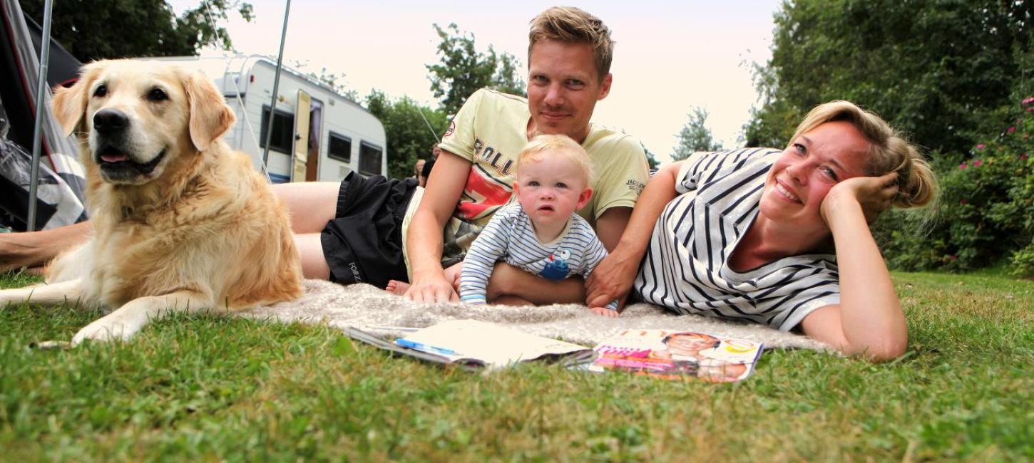 Camping im Küstenland Dänemark