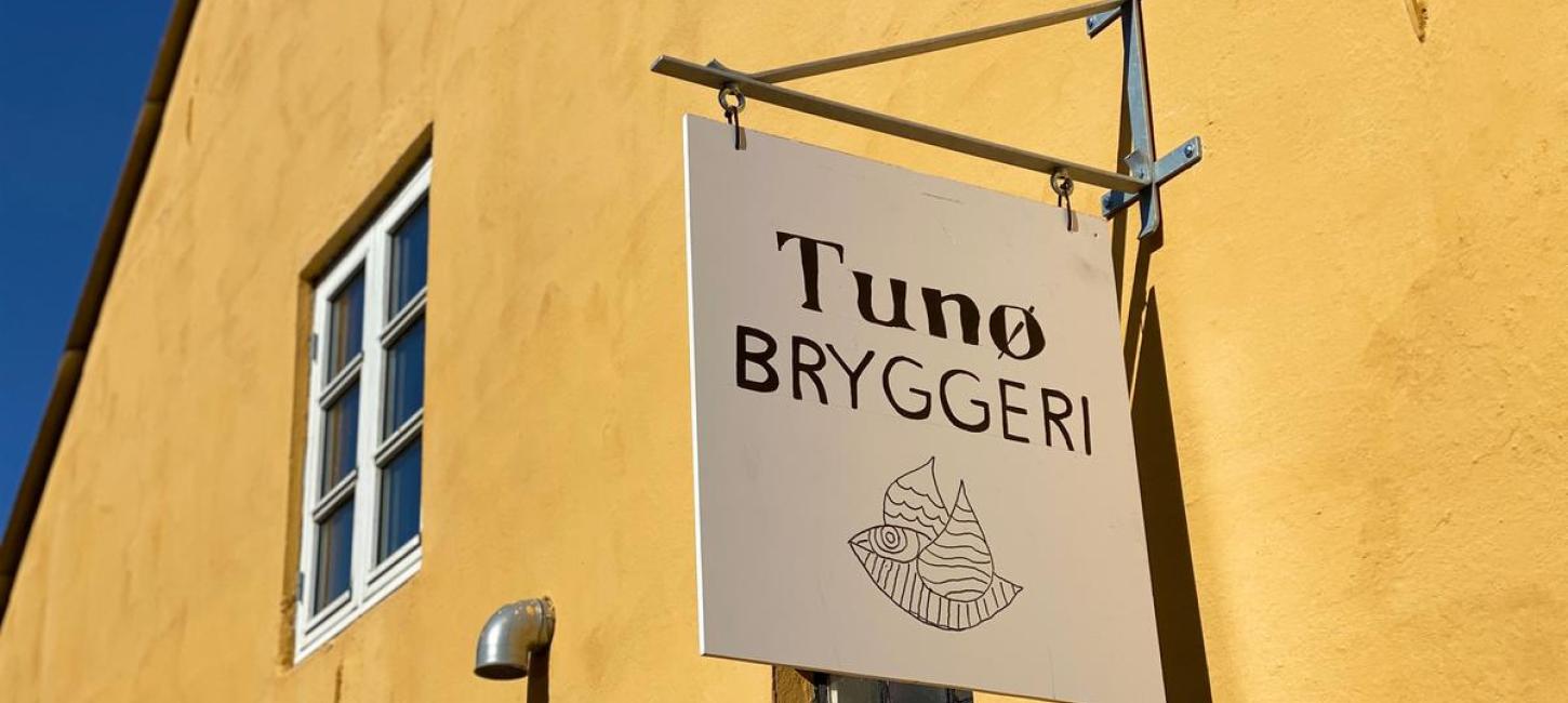 Brauhaus auf Tunø im Küstenland