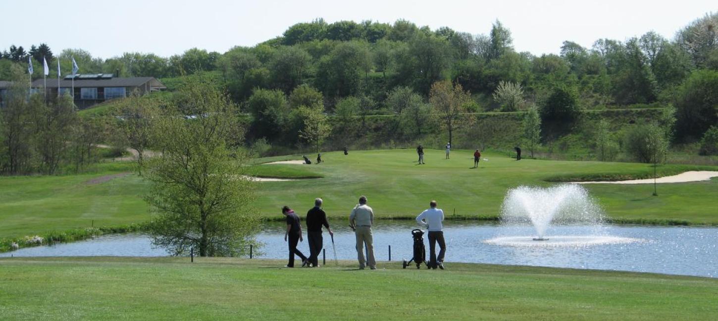 Golf im Horsens Golfklub im Küstenland