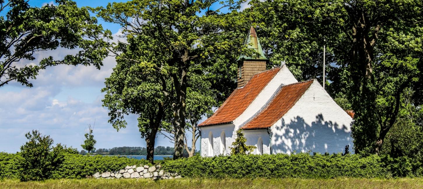 island Hjarnø's church