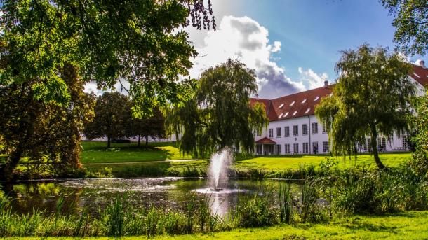 Teich beim Scandic Hotel