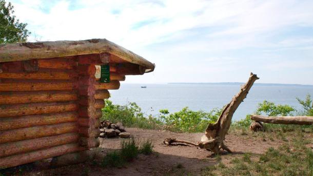 Shelterplatz am Fjord