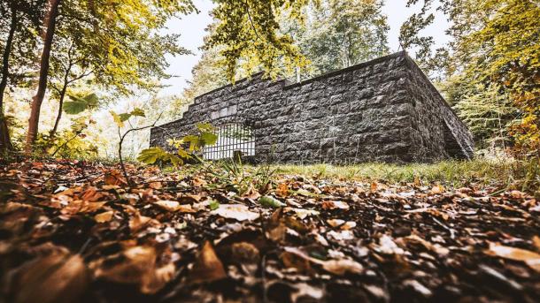 Bärengrotte bei Odder im Herbst