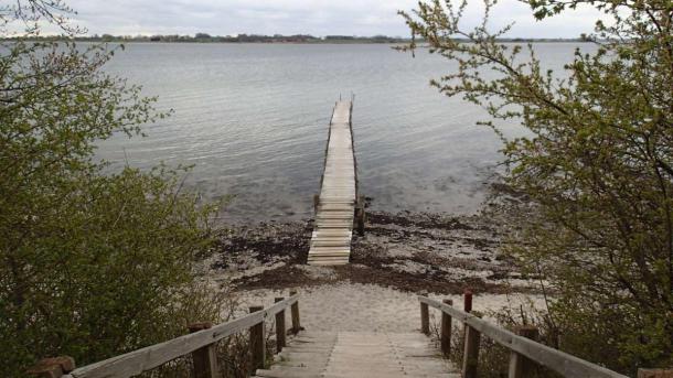 Badesteg am Sondrup Strand