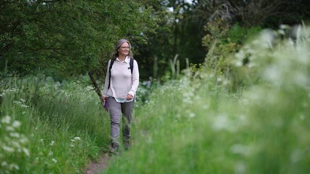 Birgit Juel Martinsen beim Writers' Walk