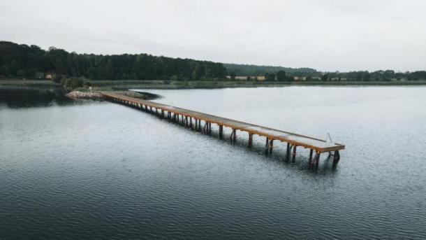 Anlegestelle am Horsens Fjord.