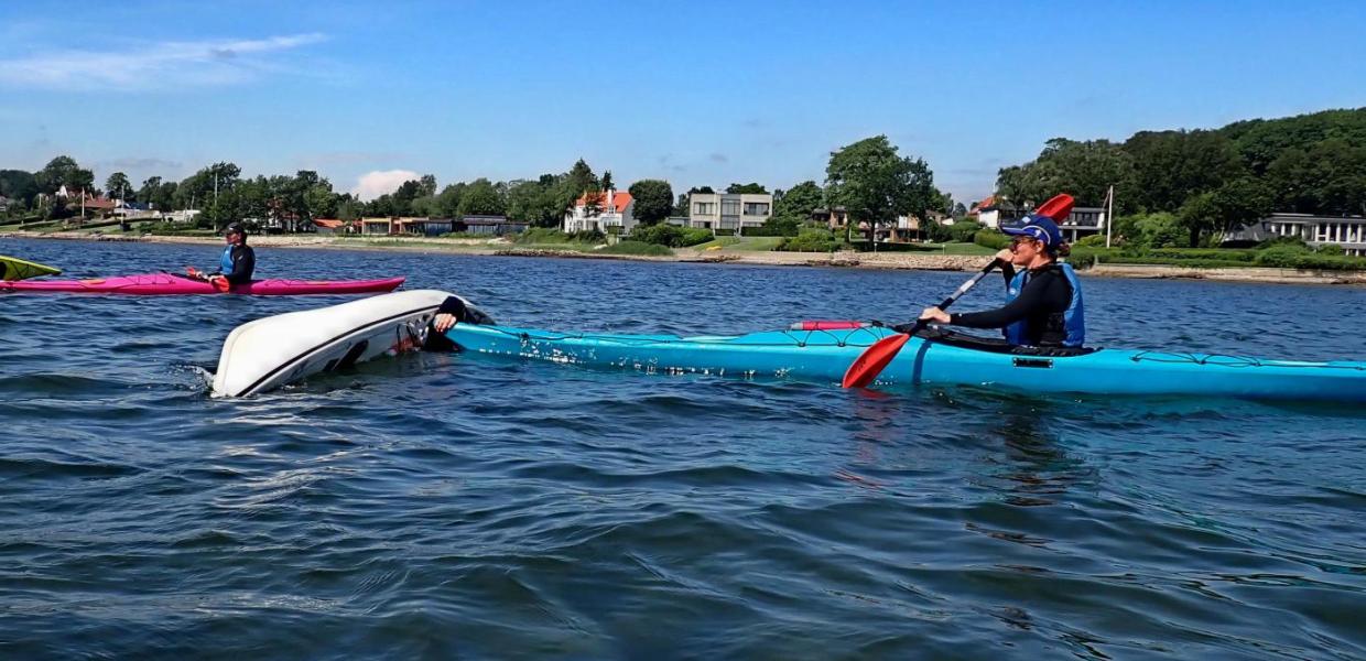 Kajakfahren auf dem Horsens Fjord bei Stensballe