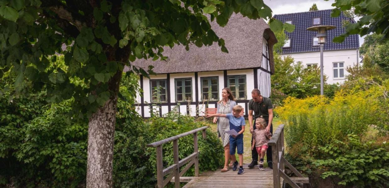 Familie på tur