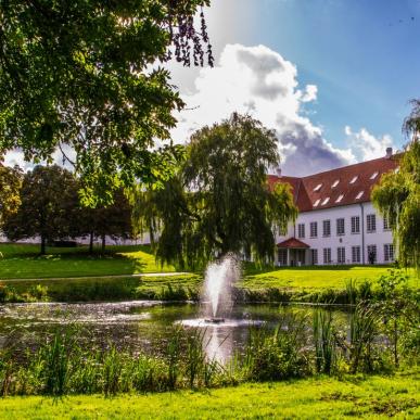 Teich beim Scandic Hotel