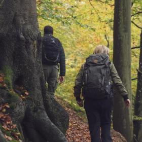 Wanderer im Klokkedal