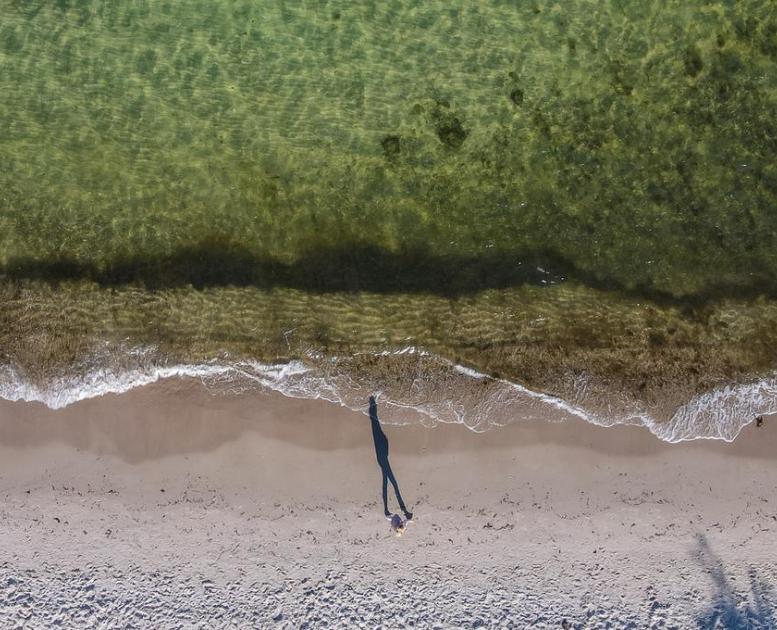 Odderkysten, Saksild Strand