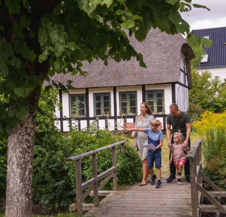 Familie på tur